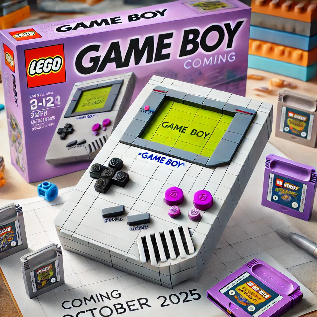 Rediscover Nostalgia with the LEGO Game Boy!